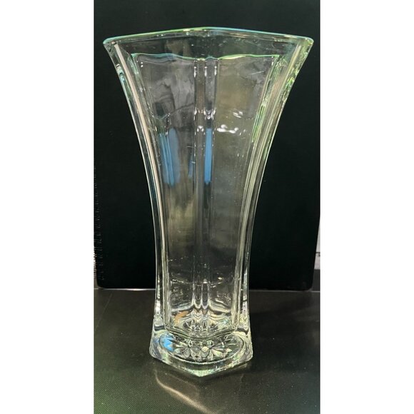 Hexagon Indiana "Hoosier Glass" vase 4041 9T - Picture 1 of 4